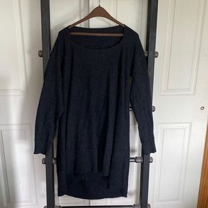 Sundance Isabella Tunic Dress size XL charcoal grey